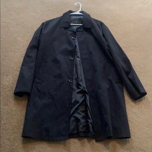 Water resistant dress coat